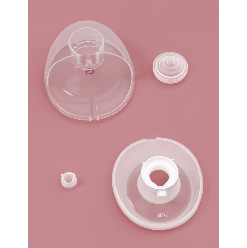 Momcozy Full Set Collector Cup Only for Momcozy M5, Original M5 Breast Pump Replacement Accessories