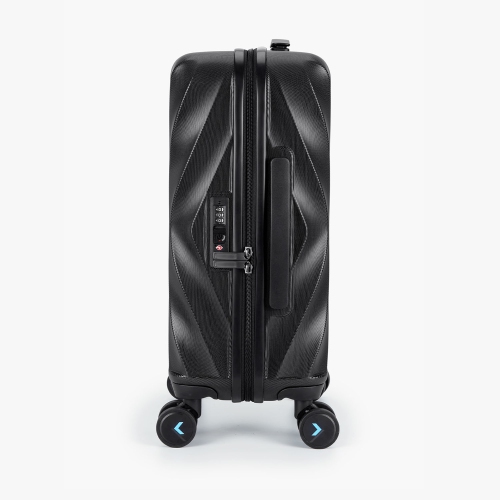 Bagsmart Globetrotter 21" Hardside Rolling Carry-on Stylish Suitcase Bagsmart