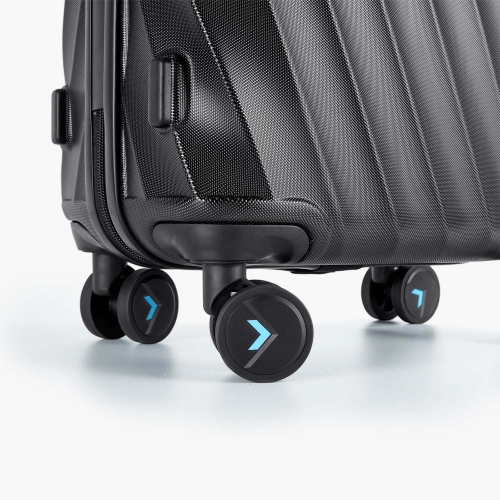 Bagsmart Globetrotter 21" Hardside Rolling Carry-on Stylish Suitcase Bagsmart