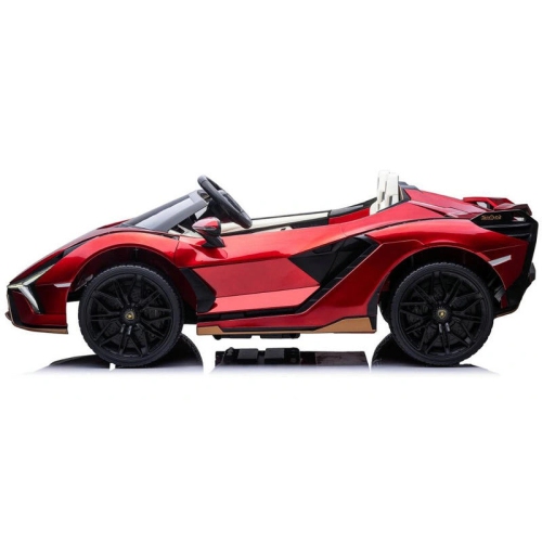 Voiture porteuse pour enfants Lamborghini Sian 4×4 sous licence 24 V