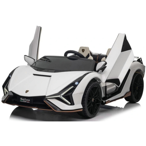 Voiture porteuse pour enfants Lamborghini Sian 4×4 sous licence 24 V