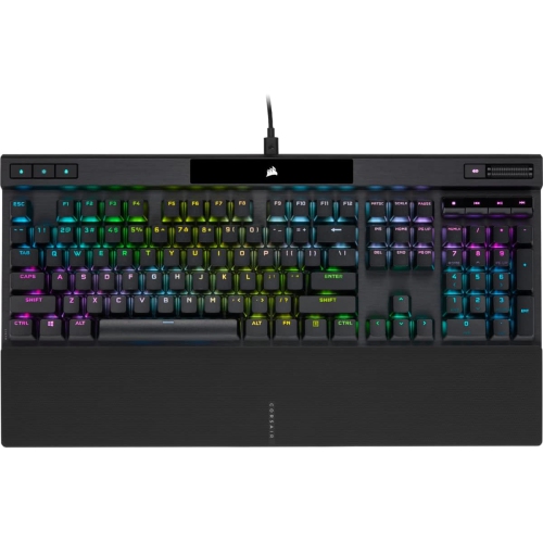 Corsair K70 RGB PRO Wired Mechanical Gaming Keyboard (CHERRY MX RGB Red Switches: Linear and Fast, 8,000Hz Hyper-Polling
