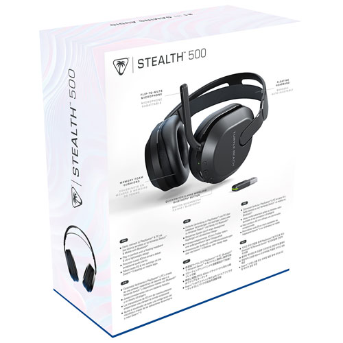 Turtle Beach Stealth 500P Wireless Gaming Headset for PS5/PS4 - Black