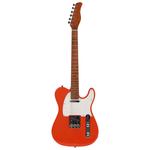 Guitare électrique Larry Carlton T7 de Sire - Rouge festif