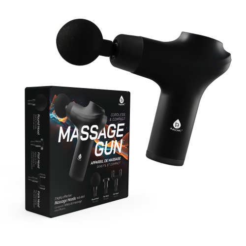 Pistolet de massage professionnel rechargeable et sans fil à 3 vitesses de Pursonic
