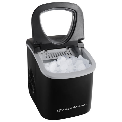Image 2 of 2.. Frigidaire 26 lb. Freestanding Ice Maker - Black