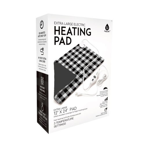 Pursonic Electric Heating Pad - Checkers Pattern