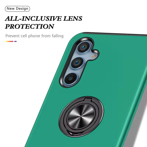XCRS Dual-Layer Slim Design Armor Protection Cover, Built-in Magnetic Ring, Swirl Rotating Kickstand for Hands-Free View, Drop Protection Case for