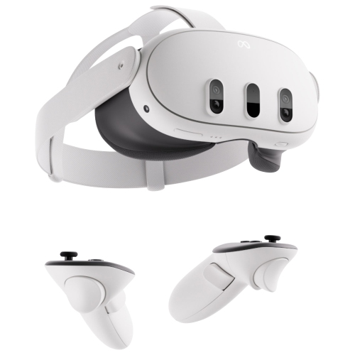 Remis à neuf - Casque de réalité virtuelle Meta Quest 3 128&nbsp;Go avec manettes Touch plus