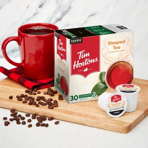Tim Hortons Steeped Orange Pekoe Tea K-Cup Pods - Buy Online