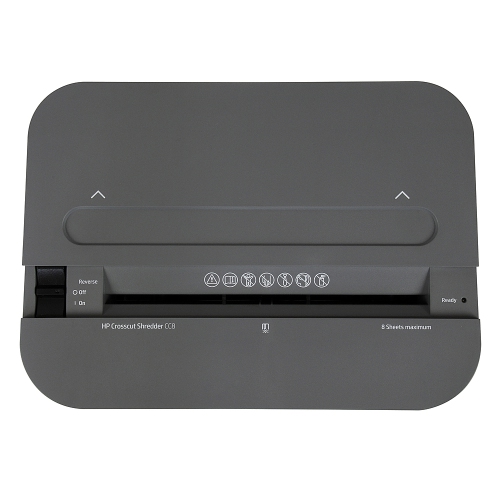 HP CC8 8-Sheet Crosscut Shredder -