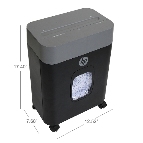 HP CC8 8-Sheet Crosscut Shredder -