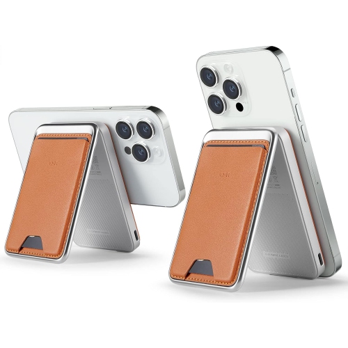 ESR  Halolock Power Bank Wallet for Iphone 15/14/13/12 Series 5, 000Mah In Brown