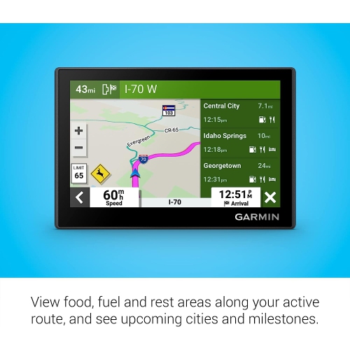 Garmin Drive 53 GPS Navigator, High-Resolution Touchscreen, Simple On-Screen Menus and Easy-to-See Maps, Driver Alerts
