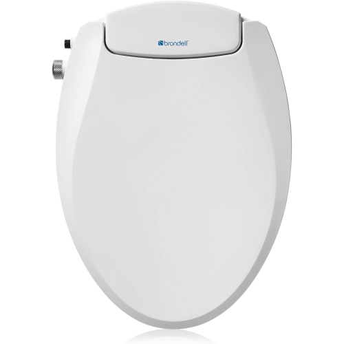 BRONDELL  Bidet Toilet Seat Non-Electric Swash Seat, Fits Round Toilets – Dual Nozzle System In White Best washroom addition ever