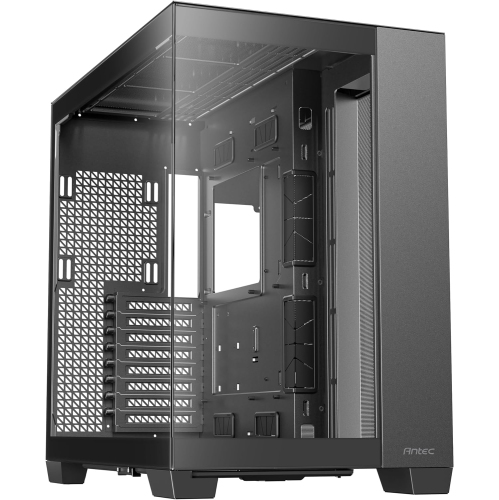 Antec C8, Fans not Included, Dual-Chamber, tooless Design, Type-C, 360mm Radiator Support, Seamless Tempered Glass Front & Side Panels, High Airflow