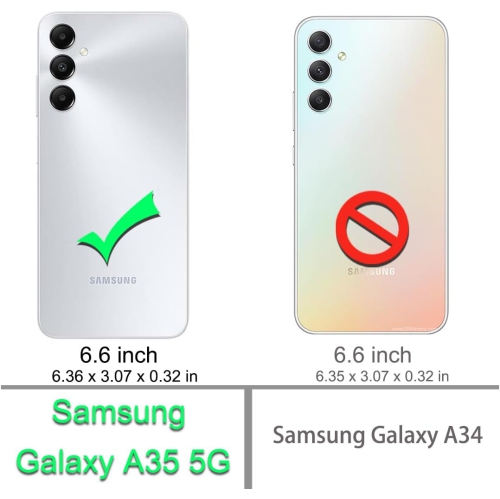 Protecteur d'écran en verre trempé pour Galaxy A35 5G Screen HD film 9H anti-rayures de Samsung, sans bulles, protecteur d'écran tactile haptique