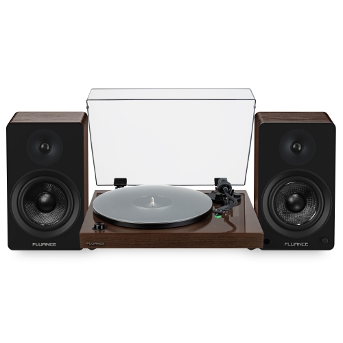 RT81+ Elite HiFi Turntable & Ai61 6.5" Speakers Bundle: Enhanced Sound Clarity and Power