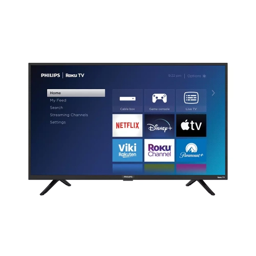 PHILIPS  "refurbished (Good) - 32Pfl4756/f6 32"" Class Roku Smart Led Tv"