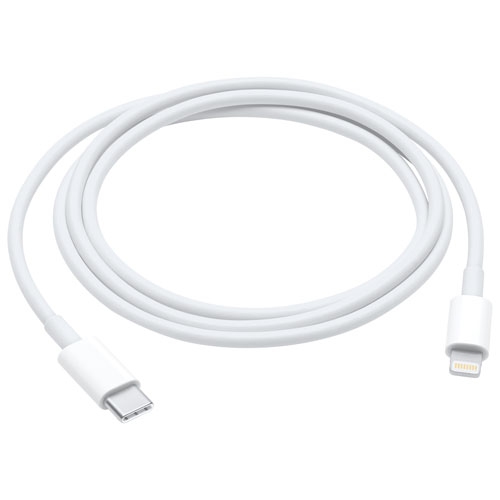 Remis à neuf Apple 1&nbsp;m (3,28&nbsp;pi.) Câble USB-C vers Lightning d'origine