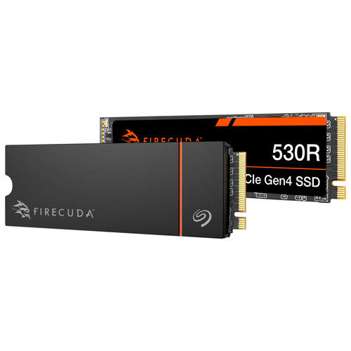 Seagate FireCuda 530R Heatsink 1TB NVMe PCI-e Internal Solid State Drive