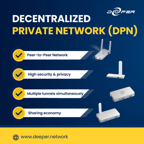 DPR Mini SE - Best Value Smart Router with Powerful Decentralized VPN, 500Mbps Max Bandwidth