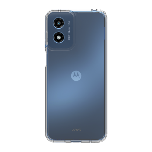 AXS – Étui ULTRA TRANSPARENT testé contre les chutes pour Moto G Play de Motorola