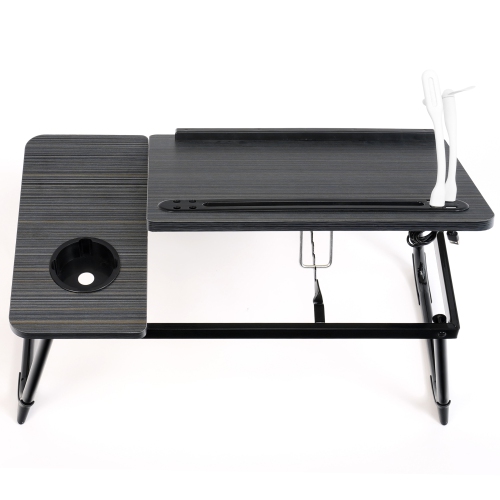 SHOPPINGALL Foldable Lap Desk for Bed – Table Stand with Angle Adjustment, Portable Sofa and Bed Tray - SA-LDB2