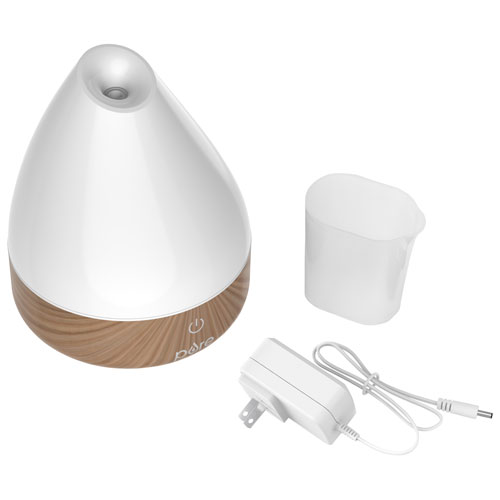 Diffuseur d'huiles essentielles naturelles PureSpa avec éclairage qui change de couleur