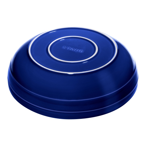 STAUB 28 cm – bol de service rond en céramique, bleu foncé