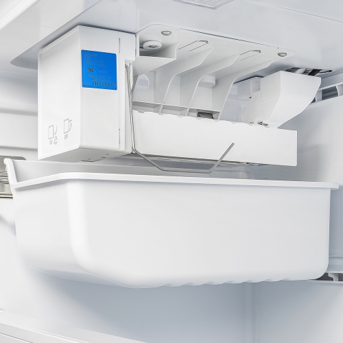 Réfrigérateur à congélateur juxtaposé de 36 po en acier inoxydable de Forno Salerno 20 pi³