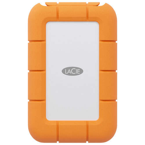 Disque SSD USB-C externe portatif 1 To LaCie Rugged Mini de Seagate