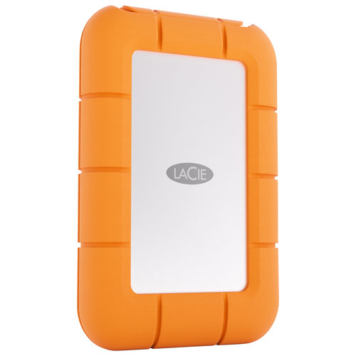 Disque SSD USB-C externe portatif 1 To LaCie Rugged Mini de Seagate