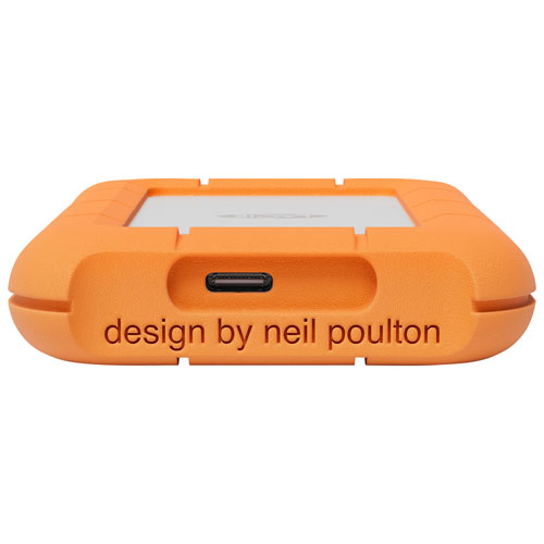 Disque SSD USB-C externe portatif 1 To LaCie Rugged Mini de Seagate