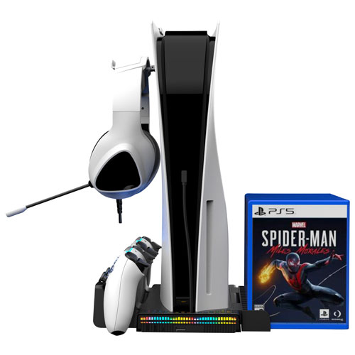 Station de recharge multifonction de Surge pour PS5 - Noir