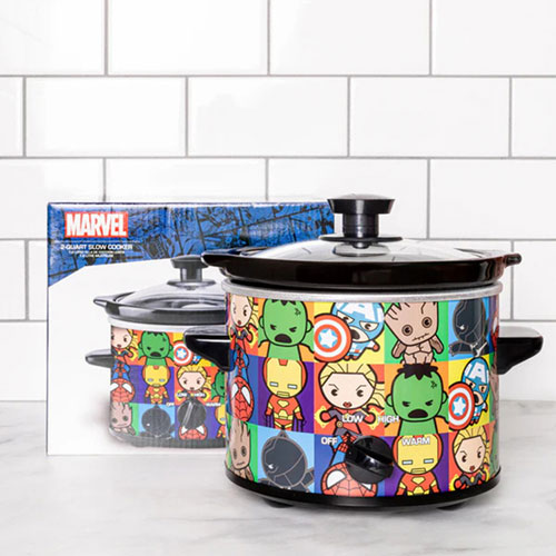 Uncanny Brands Marvel's Avengers Kawaii Slow Cooker - 2QT