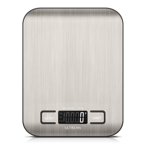 Ultrean Food Scale, Digital Kitchen Scale Weight Grams and Ounces,6 Units with Tare Function,