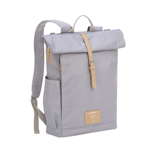 Lassig - Green Label - Rolltop Backpack Diaper Bag - Grey