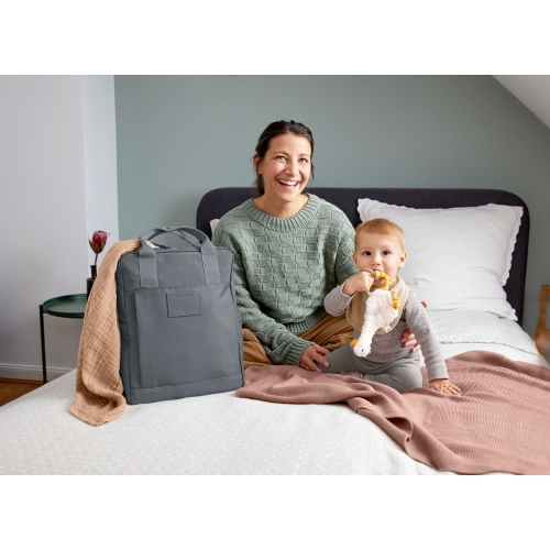 Lassig - Green Label - Vividal Backpack Diaper Bag - Anthracite