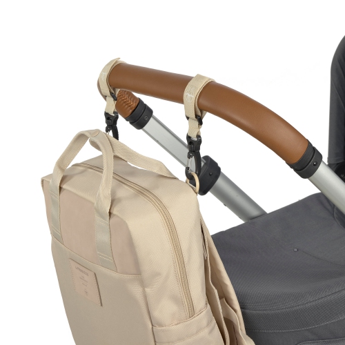 Lassig - Green Label - Vividal Backpack Diaper Bag - Humus
