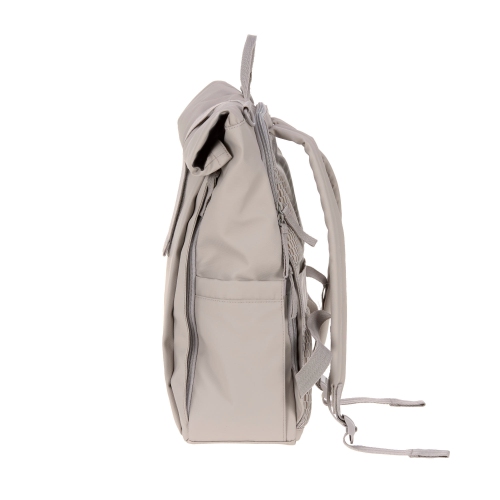 Lassig - étiquette verte - Sac à couches Rolltop Up Backpack - Taupe