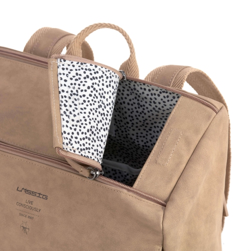 Lassig - Tender - Backpack Diaper Bag - Camel