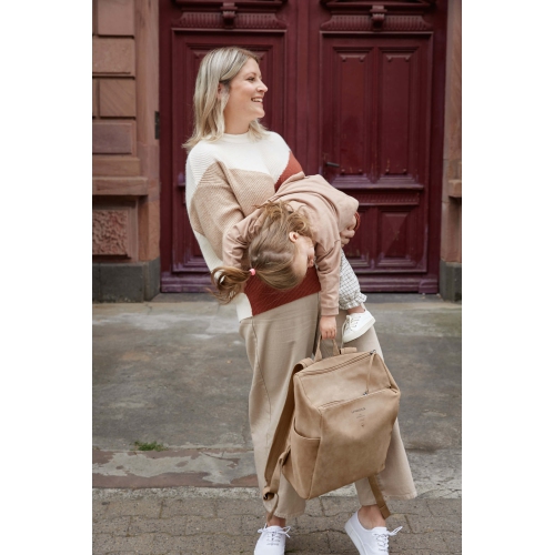 Lassig - Tender - Backpack Diaper Bag - Camel