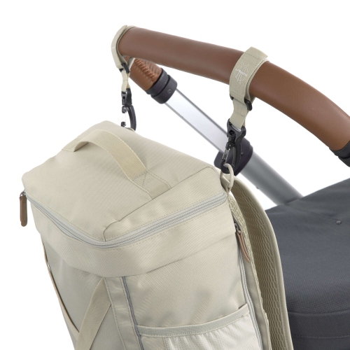 Lassig - Green Label - Cross Backpack Diaper Bag - Light Olive