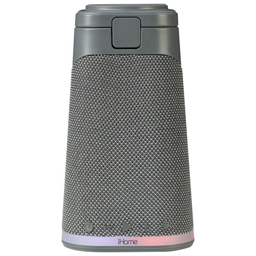 iHome iPBT70 Bluetooth Speaker with Triple Wireless Charging & Mood Light