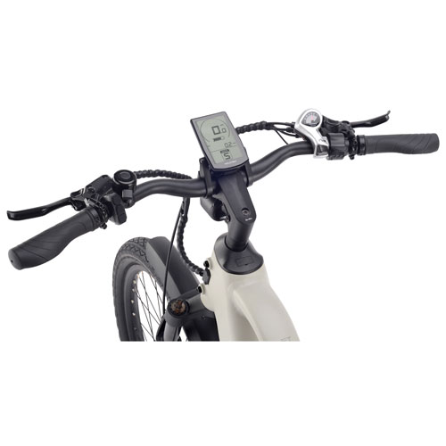 Velotric Discover 1 Step-Through Commuter Electric Bike (500W Motor / 105km Range / 32km/h Top Speed) - Yellow - Exclusive Retail Partner