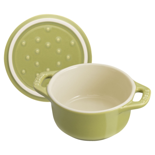 STAUB Ceramique 6 Piece Ceramic Cocotte Set Macaron, Mixed Colours