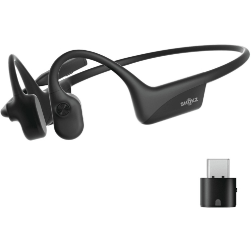 SHOKZ OpenComm2 UC - Bone Conduction Bluetooth Stereo Computer Headset with Boom Mic - USB-C