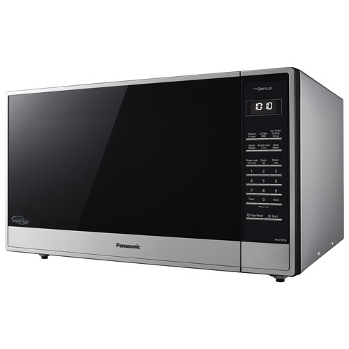 Panasonic Genius 2.2 Cu. Ft. Microwave - Silver - Only at Best Buy