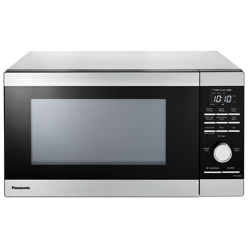 Panasonic Genius 1.3 Cu. Ft. Microwave - Silver